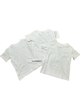Pact Organic Baby White Short Sleeve Tee Pack